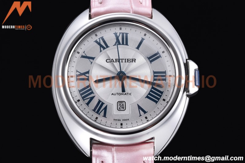 Cartier - Cle De Cartier 31mm SS/LE White/Rmn RXWF Swiss Eta2671