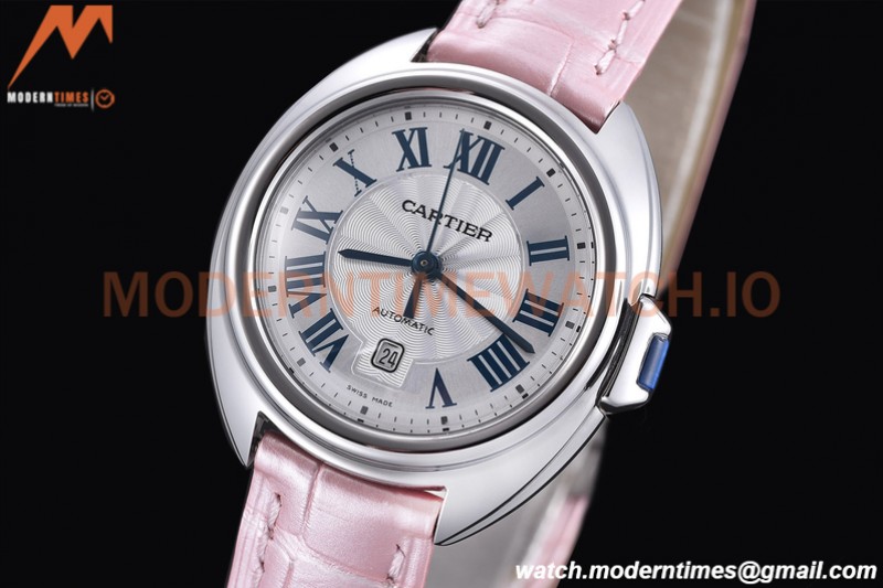 Cartier - Cle De Cartier 31mm SS/LE White/Rmn RXWF Swiss Eta2671