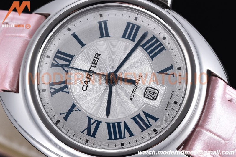 Cartier - Cle De Cartier 31mm SS/LE White/Rmn RXWF Swiss Eta2671