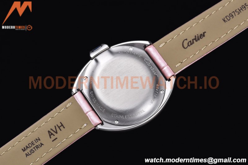 Cartier - Cle De Cartier 31mm Diamond SS/LE White/Rmn RXWF Swiss Eta2671