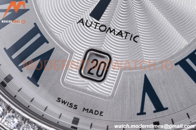 Cartier - Cle De Cartier 31mm Diamond SS/LE White/Rmn RXWF Swiss Eta2671