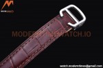 Cartier - Cle De Cartier 31mm Diamond SS/LE White/Rmn Red Strap RXWF Swiss Eta2671