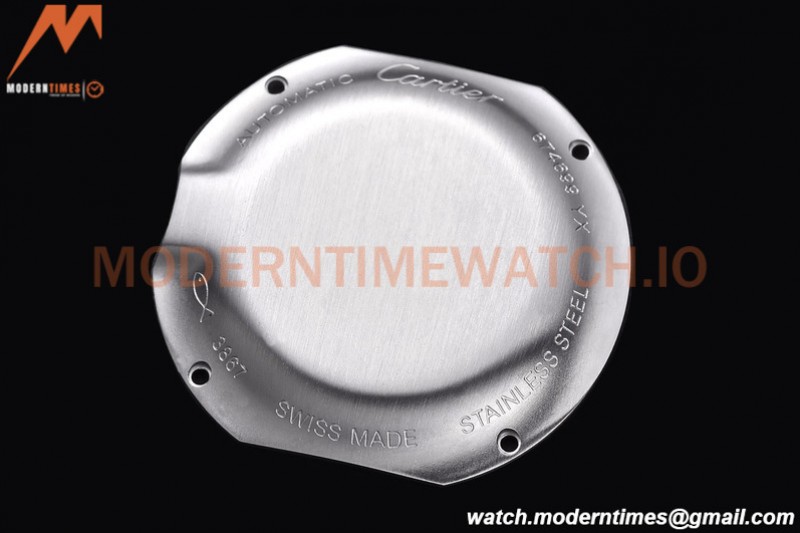 Cartier - Cle De Cartier 31mm Diamond SS/LE White/Rmn Red Strap RXWF Swiss Eta2671