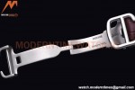 Cartier - Cle De Cartier 31mm Diamond SS/LE White/Rmn Red Strap RXWF Swiss Eta2671