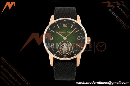 Audemars Piguet - Code 11.59 26396NR 41mm RG/NY Smoked Green Dial APPF Tourb