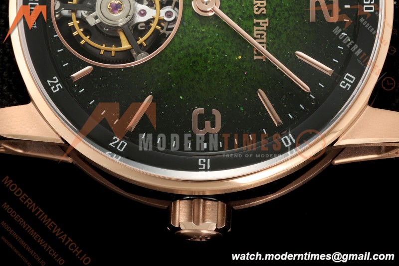 Audemars Piguet - Code 11.59 26396NR 41mm RG/NY Smoked Green Dial APPF Tourb