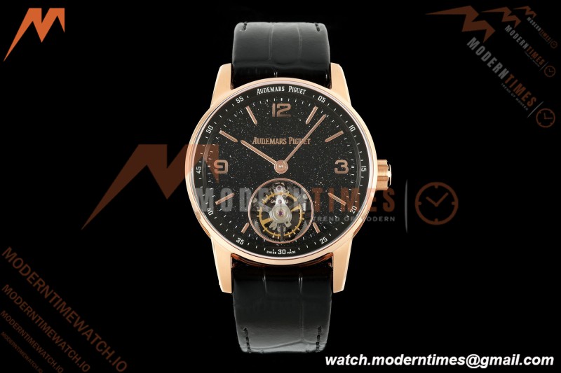 Audemars Piguet - Code 11.59 26396OR 41mm RG/LE Black Dial APPF Tourb
