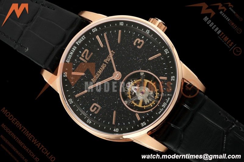 Audemars Piguet - Code 11.59 26396OR 41mm RG/LE Black Dial APPF Tourb