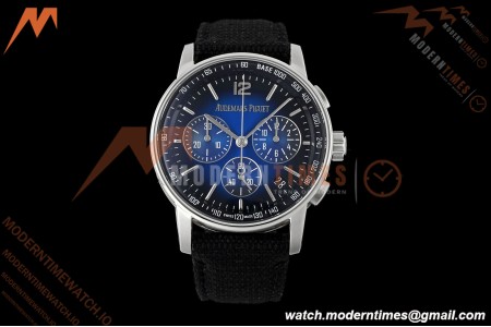 Audemars Piguet - Code 11.59 Chrono 26393BC 41mm SS/NY Smoked Blue Dial APSF SA4401