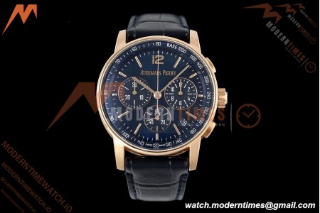 Audemars Piguet - Code 11.59 Chrono 26393OR 41mm RG/LE Blue Dial APSF SA4401