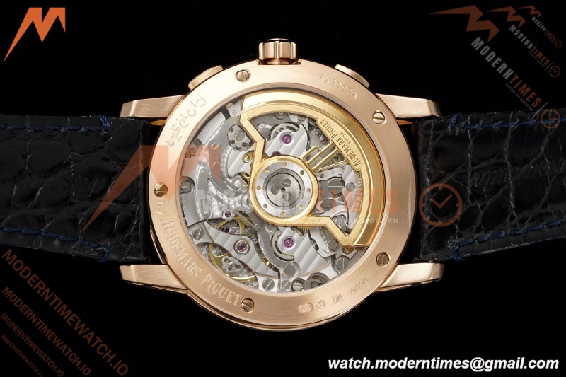 Audemars Piguet - Code 11.59 Chrono 26393OR 41mm RG/LE Blue Dial APSF SA4401