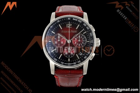 Audemars Piguet - Code 11.59 Chrono 26393BC 41mm SS/LE Smoked Burgundy Dial APSF SA4401