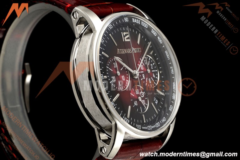 Audemars Piguet - Code 11.59 Chrono 26393BC 41mm SS/LE Smoked Burgundy Dial APSF SA4401