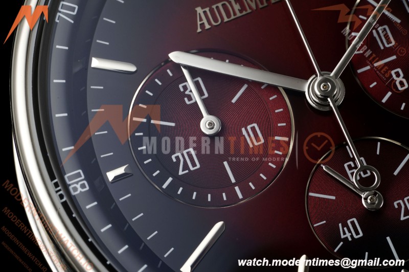 Audemars Piguet - Code 11.59 Chrono 26393BC 41mm SS/LE Smoked Burgundy Dial APSF SA4401