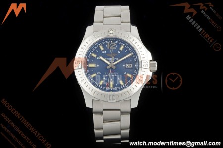 Breitling - Colt Automatic 44mm SS/SS Blue/Stk TF V2 A2824 | 브라이틀링 - 콜트 오토매틱 44mm SS/SS 블루/Stk TF V2 A2824