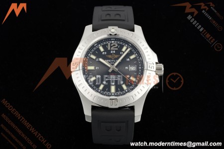 Breitling - Colt Automatic 44mm SS/RU Blk/Stk TF V2 A2824 | 브라이틀링 - 콜트 오토매틱 44mm SS/RU 블랙/스틸 TF V2 A2824