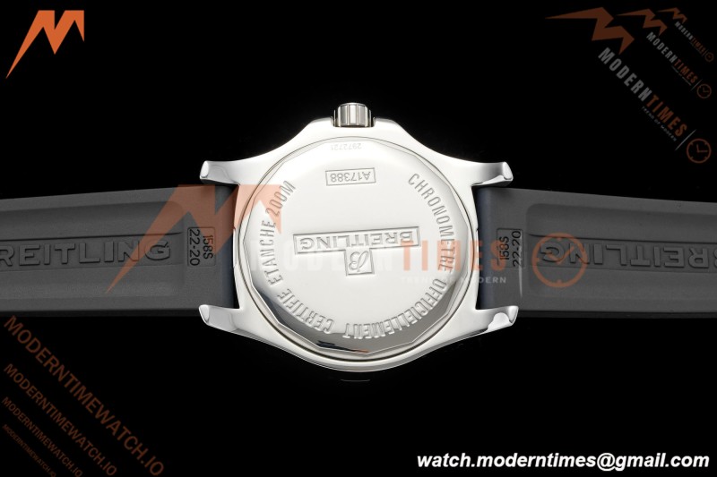 Breitling - Colt Automatic 44mm SS/RU Blk/Stk TF V2 A2824 | 브라이틀링 - 콜트 오토매틱 44mm SS/RU 블랙/스틸 TF V2 A2824