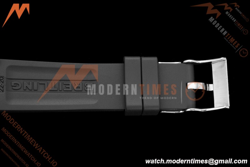 Breitling - Colt Automatic 44mm SS/RU Blk/Stk TF V2 A2824 | 브라이틀링 - 콜트 오토매틱 44mm SS/RU 블랙/스틸 TF V2 A2824