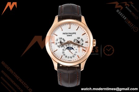 Patek Philippe - Grand Complications 37mm 5140R RG/LE Wht/Stk 3KF A240