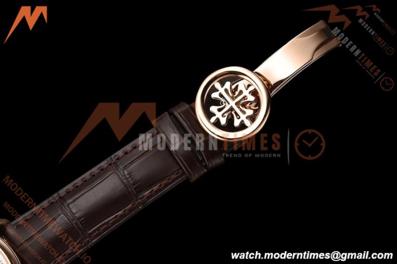Patek Philippe - Grand Complications 37mm 5140R RG/LE Wht/Stk 3KF A240
