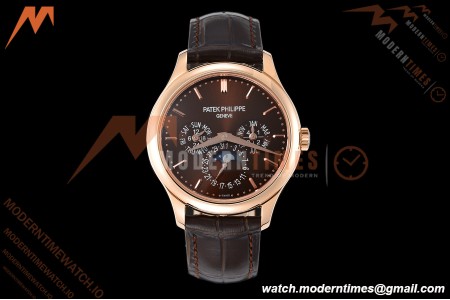Patek Philippe - Grand Complications 37mm 5140R RG/LE Brn/Stk 3KF A240