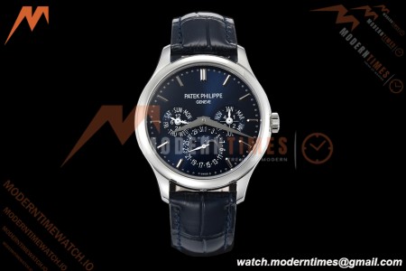 Patek Philippe - Grand Complications 37mm 5140P SS/LE Blue/Stk 3KF A240