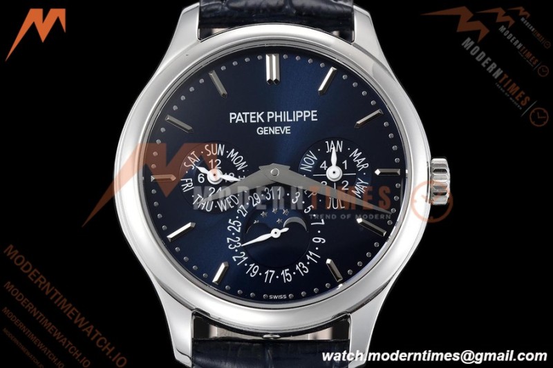 Patek Philippe - Grand Complications 37mm 5140P SS/LE Blue/Stk 3KF A240