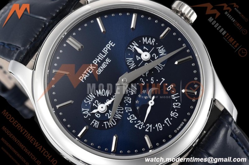 Patek Philippe - Grand Complications 37mm 5140P SS/LE Blue/Stk 3KF A240