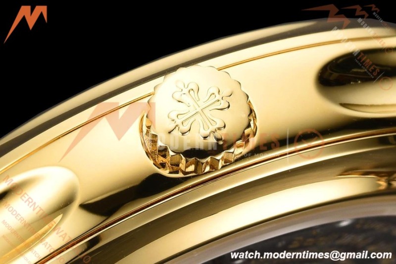 Patek Philippe - Grand Complications 37mm 5140J YG/LE Blk/Stk 3KF A240
