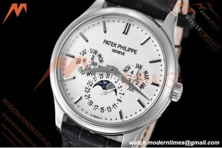 Patek Philippe - Grand Complications 37mm 5140G SS/LE Wht/Stk 3KF A240