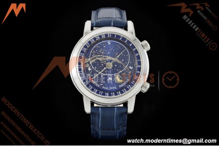 Patek Philippe - Grand Complications 6102P 44mm Celestial Blue SS/LE GRF MY9015 Mod