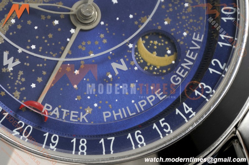 Patek Philippe - Grand Complications 6102P 44mm Celestial Blue SS/LE GRF MY9015 Mod