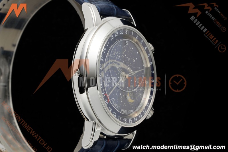 Patek Philippe - Grand Complications 6102P 44mm Celestial Blue SS/LE GRF MY9015 Mod
