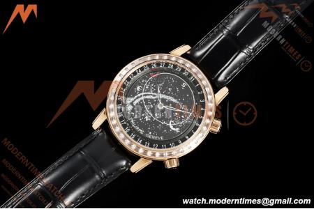 Patek Philippe - Grand Complications 6104R 44mm Celestial Black RG/LE Dia/Num MY9015 Mod
