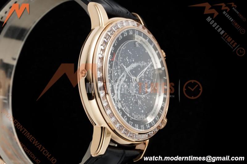 Patek Philippe - Grand Complications 6104R 44mm Celestial Black RG/LE Dia/Num MY9015 Mod