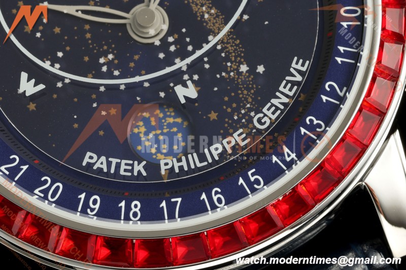 Patek Philippe - Grand Complications 6102 44mm SS/LE Ruby Celestial Blue 3KF A240