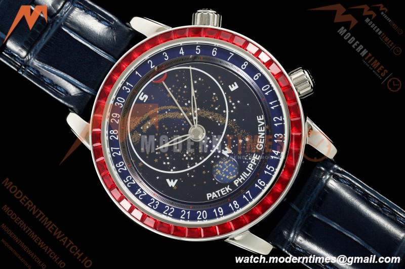 Patek Philippe - Grand Complications 6102 44mm SS/LE Ruby Celestial Blue 3KF A240