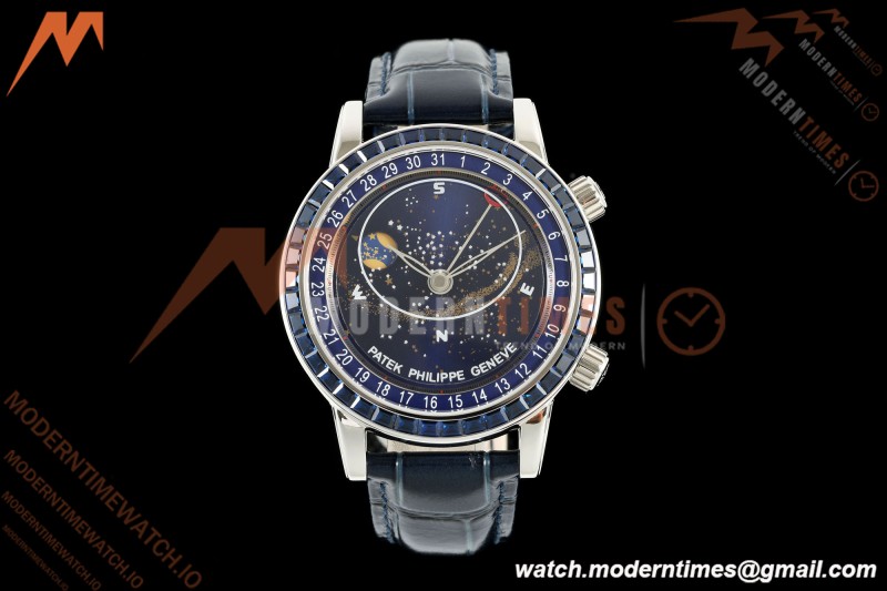 Patek Philippe - Grand Complications 6104 44mm SS/LE Blue Sapphire Celestial Blue 3KF A240