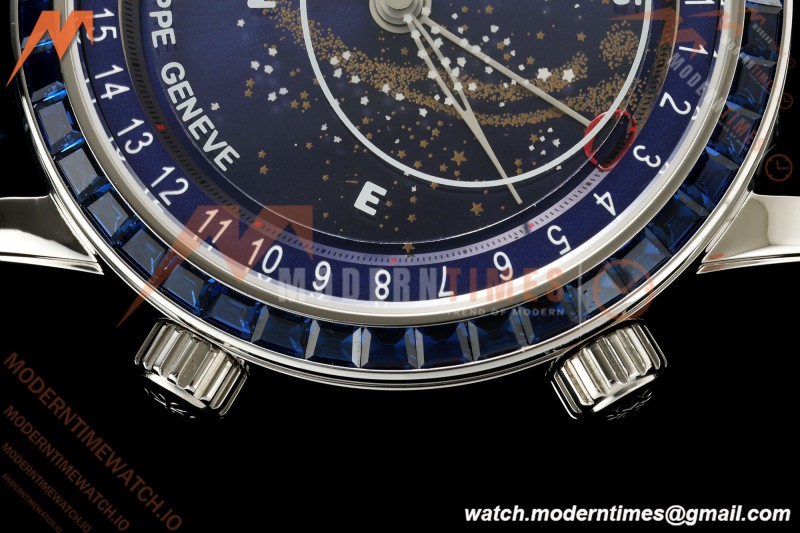 Patek Philippe - Grand Complications 6104 44mm SS/LE Blue Sapphire Celestial Blue 3KF A240