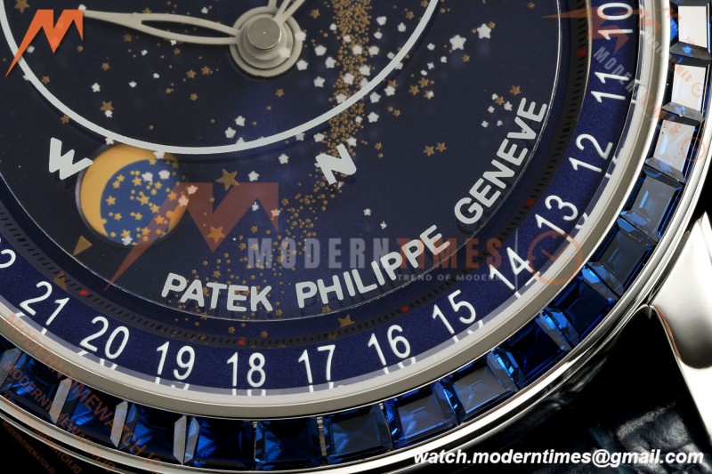 Patek Philippe - Grand Complications 6104 44mm SS/LE Blue Sapphire Celestial Blue 3KF A240