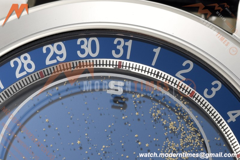 Patek Philippe - Grand Complications 6102P 44mm Celestial Blue SS/LE PPF Cal.240 Mod