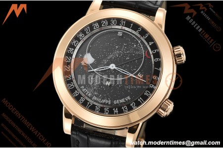 Patek Philippe - Grand Complications 6102R 44mm Celestial Black RG/LE PPF Cal.240 Mod