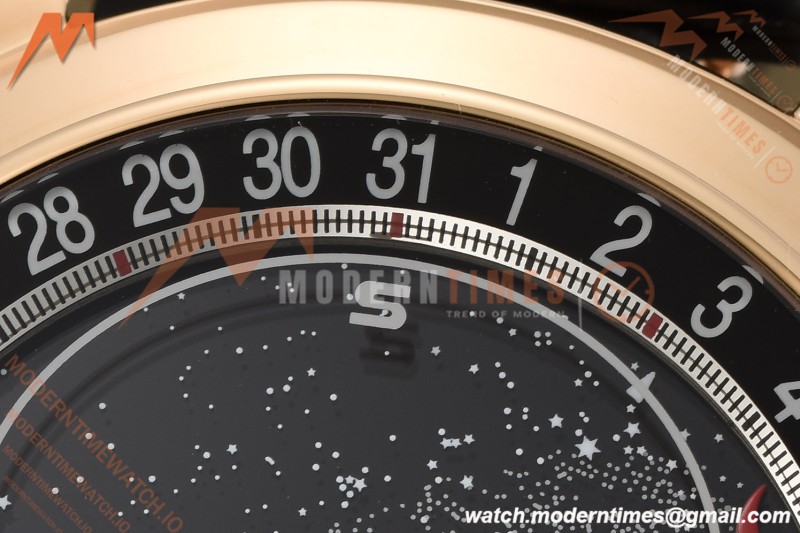 Patek Philippe - Grand Complications 6102R 44mm Celestial Black RG/LE PPF Cal.240 Mod