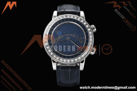 Patek Philippe - Grand Complications 6104G 44mm Crystal SS/LE Celestial Blue Dial PPF A240