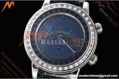 Patek Philippe - Grand Complications 6104G 44mm Crystal SS/LE Celestial Blue Dial PPF A240