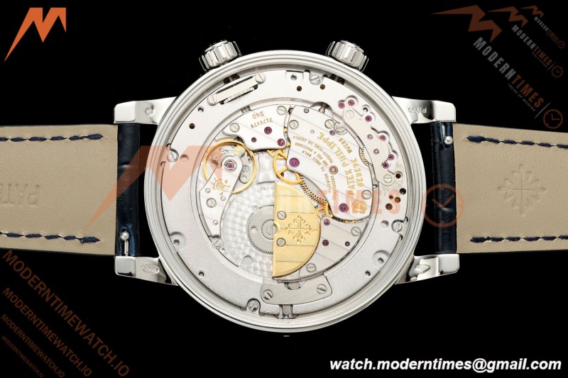 Patek Philippe - Grand Complications 6104 44mm Green Dia SS/LE Celestial Blue Dial PPF A240
