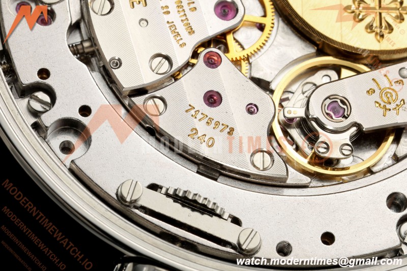 Patek Philippe - Grand Complications 6104 44mm Green Dia SS/LE Celestial Blue Dial PPF A240