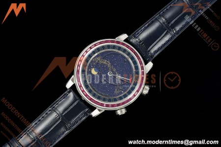 Patek Philippe - Grand Complications 6104 44mm Red Dia SS/LE Celestial Blue Dial PPF A240