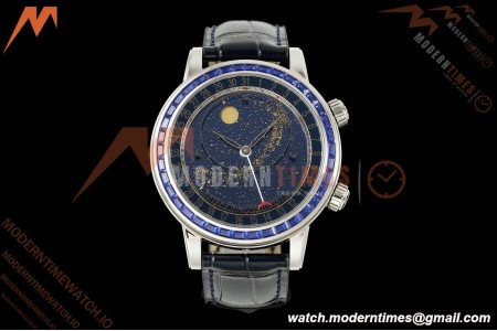 Patek Philippe - Grand Complications 6104 44mm Blue Dia SS/LE Celestial Blue Dial PPF A240