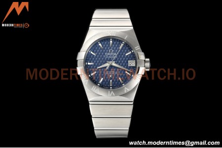 Omega - Constellation Co-Axial 38mm SS/SS Blue VSF A8500